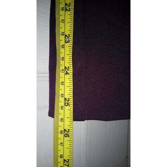 East 5th Women's Deep Plum Dress Pants Size 10 - Picture 5 of 6